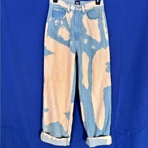 BDG Urban Outfitters, Acid Wash High Rise Baggy Jeans, Size: 26
